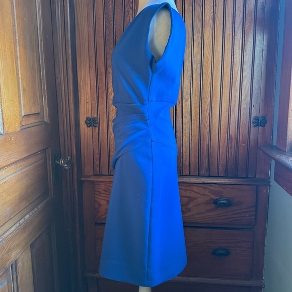 Diane VonFurstenburg Dress Size 8 Royal Blue Formal Party Cocktail - Picture 2 of 12